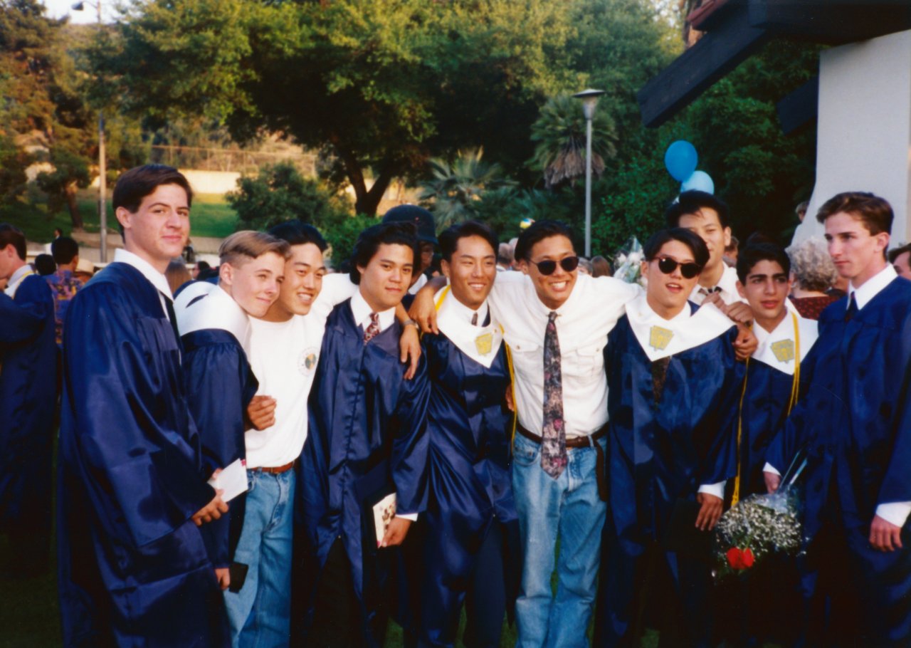 Daves graduation from High School 2 Spring 1993